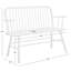 Banc en bois massif Sireen-88717798