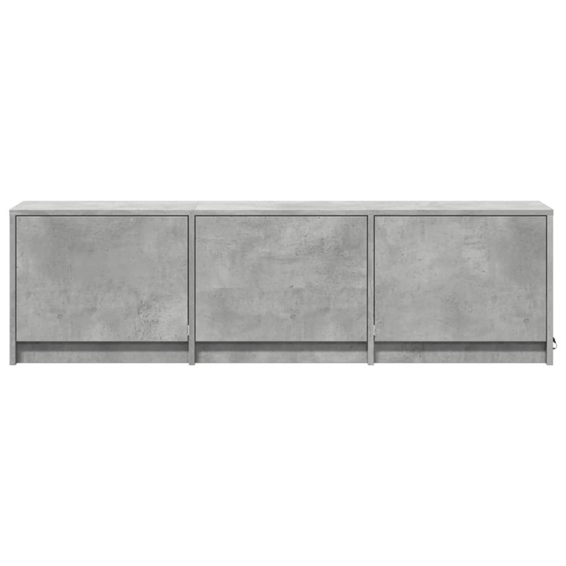 Unfinished TV Stand, 40cmH x 140cmL x 34cmW, Grey