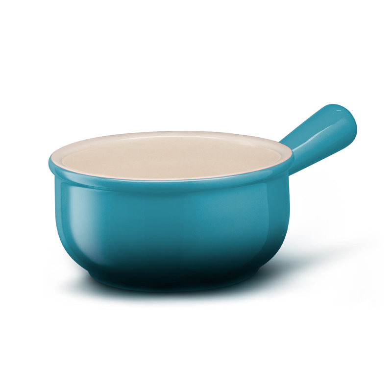 Cruche à soupe à l'oignon, 18 oz, ensemble de 4, Bleu