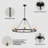 8-light Wagon Wheel Chandelier Glass Chandelier Modern Chandelier For Dining Room And Kitchen
