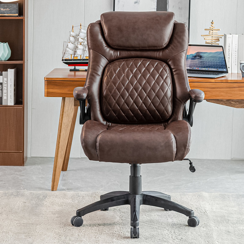 Fauteuil de direction Allonzo, Brun