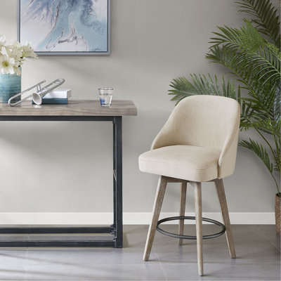 Tabouret de comptoir avec siège pivotant