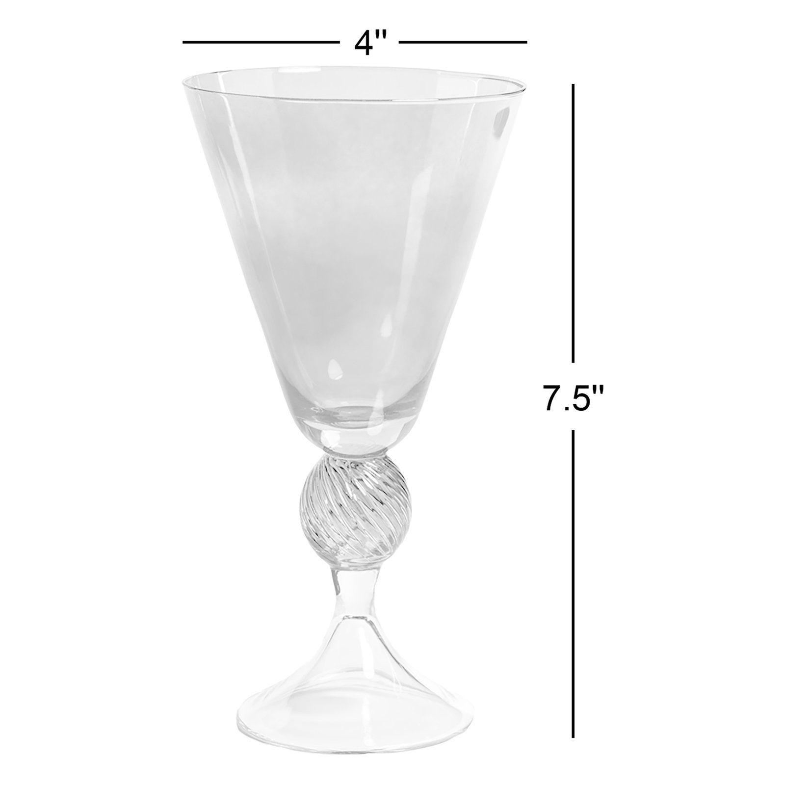 Colmar 12.7oz. Wine Glass Set, Green