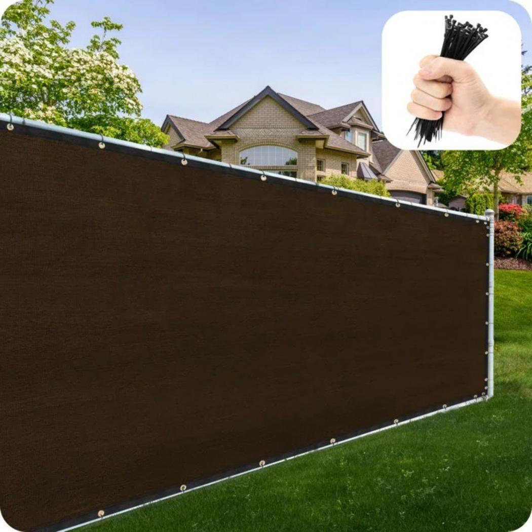 Royal Shade 6' H Fence Privacy Screen Windscreen Cover Netting Mesh Fabric Cloth Royal Shade 