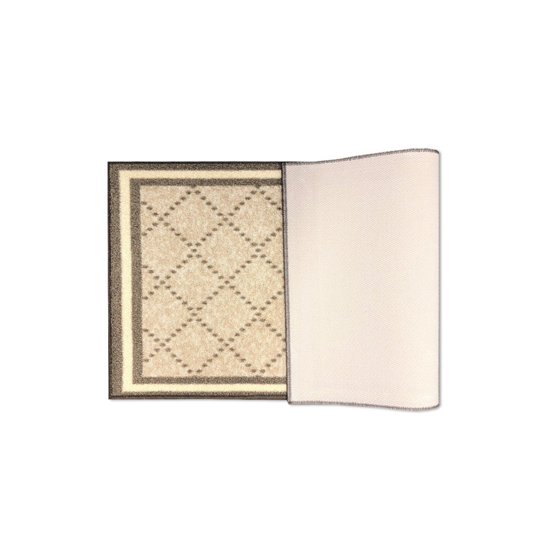 Midpines Non-Slip Geometric Indoor Doormat