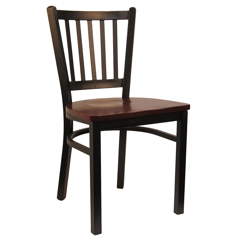 Chaise verticale, Acajou