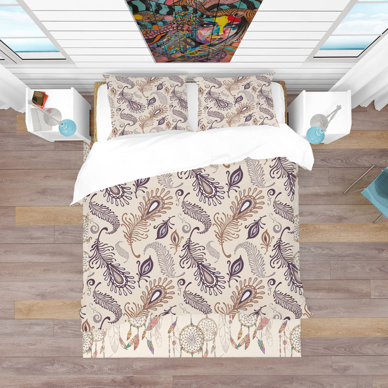 Ensemble de housse de couette sud-ouest, Housse simple + 1 taie décorative