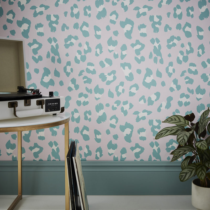 Animal Print Wallpaper Double Roll, Candyfloss