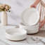 6-Piece 1400ml Sesame Glaze Stoneware Pasta Bowl Set-1314112947