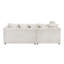 Moana 3 - Piece Upholstered Corner Sofa Chaise with Ottoman-966878849-957422964