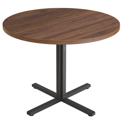 31.5''W Modern Farmhouse Round Kitchen Table, Sturdy Frame for 2-4 People