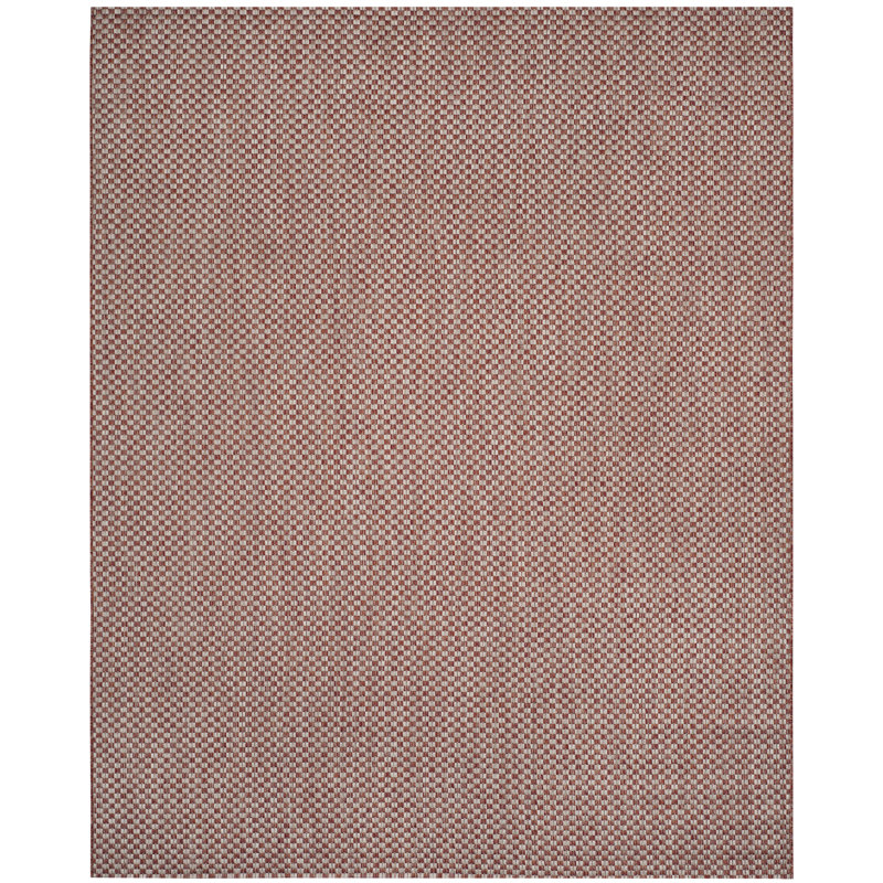 Tapis intérieur / extérieur gris Arneshia, Rectangle 9 pi x 12 pi