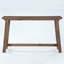 Table de bar en bois massif de 160 cm, table de salle à manger haute avec repose-pieds pour bar à domicile