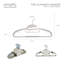 Ensemble de 16 cintres pour collier Simplifier
