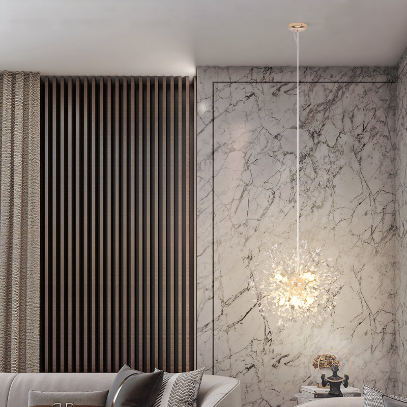 Lustre moderne à 8 lumières Marguerita