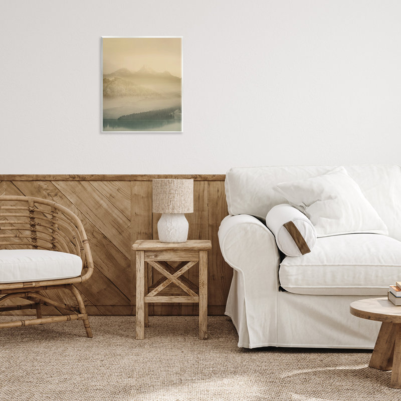 Plaque murale Misty Mountain Awakening, design par Gemma Bardot