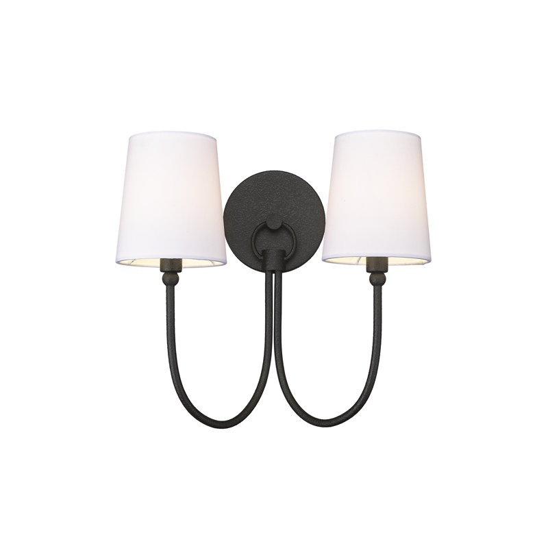Danyu Candle Wall Light, Black