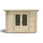 Harwood 10 x 8 Ft. Tongue & Groove Log Cabin-1125076838