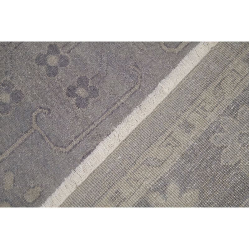 Ziegler Wool Oriental Area Rug in Beige, Rectangle 10'1" x 14'1"