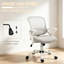 Chaise de bureau pivotante et réglable avec accoudoirs