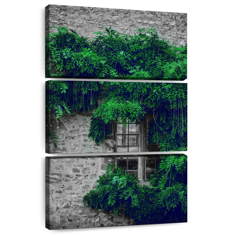 Lilie Botanical Window, 32" H x 20" W
