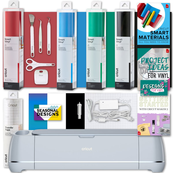  Cricut Joy Machine - A Compact, Portable DIY Smart for Creating  Customized Labels, Cards & Crafts, Works with Iron-on, Vinyl, Paper  Materials, Bluetooth-Enabled (iOS/Android/Windows)