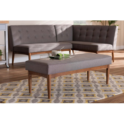 Madilyn Polyester Upholstered Bench