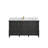 Aberdeen 60'' Single Bathroom Vanity with Quartz Top-94353373