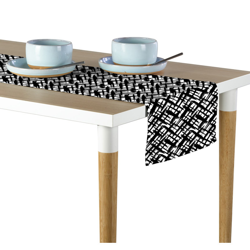 Losada Geometric Table Runner, 72" L x 12" D