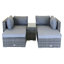 Napoli 4 Seater Rattan Sofa Set