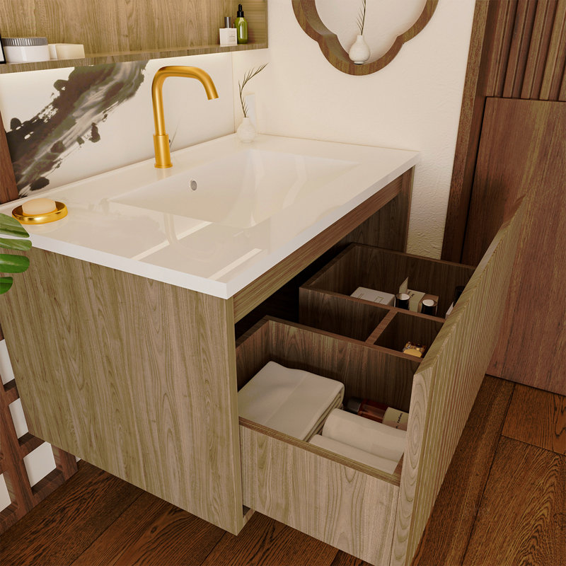 Armoire de meuble-lavabo 30 po sans lavabo en céramique