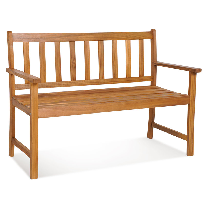 Solid Wood Outdoor Bench