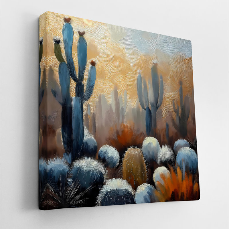Desert Garden I, 36" H x 36" W
