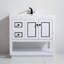 Ensemble de meuble-lavabo simple 37 po Thome-954435456-954435459