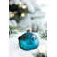 Ensemble de 6 décorations de Noël en verre bleu (3,9 pouces) | Boules décoratives des Fêtes-1921429434-1921429433