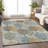 Premium Machine Washable Prisco Gray Rug-1542567833