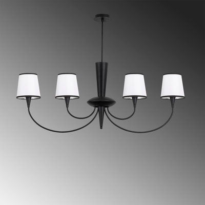 Feledy 4 - Light Waggon Wheel Chandelier