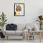 «Sweet Home on Honeycomb», art mural sur toile flottante noire par Julia Purinton-154951471-154951468