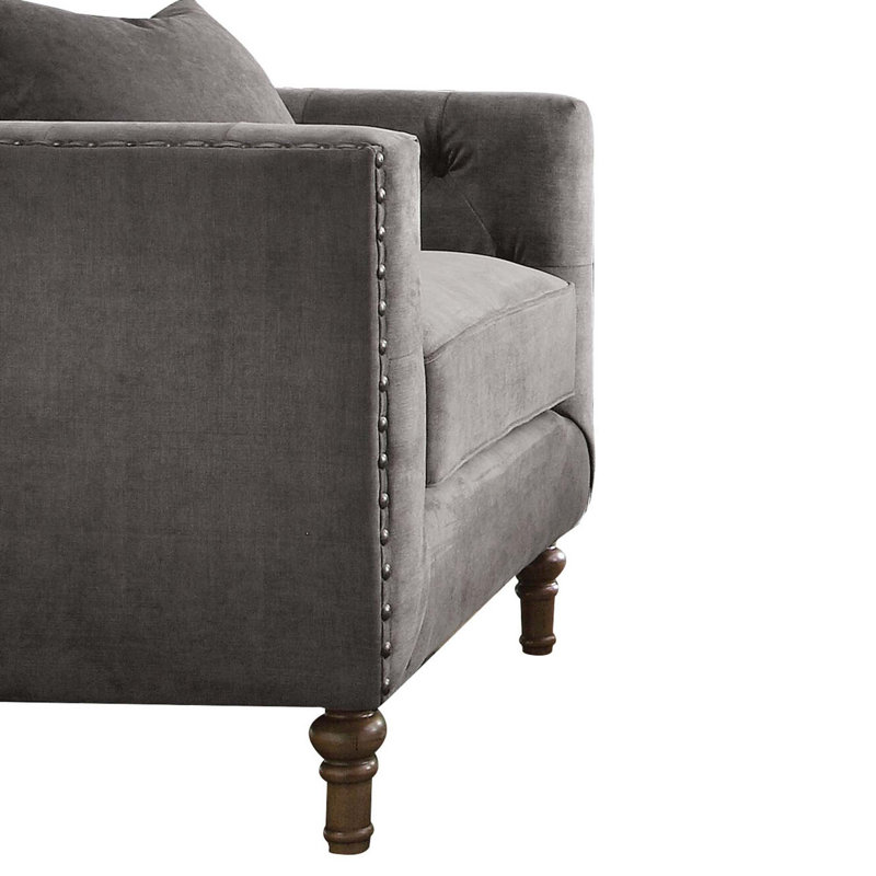 Chaise d'appoint avec coussin