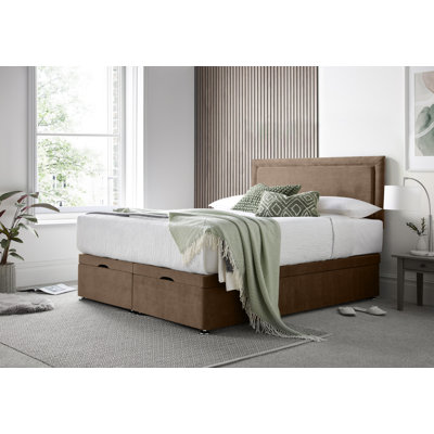 Charlie Naple Divan End Lift with 24" Headboard on Struts
