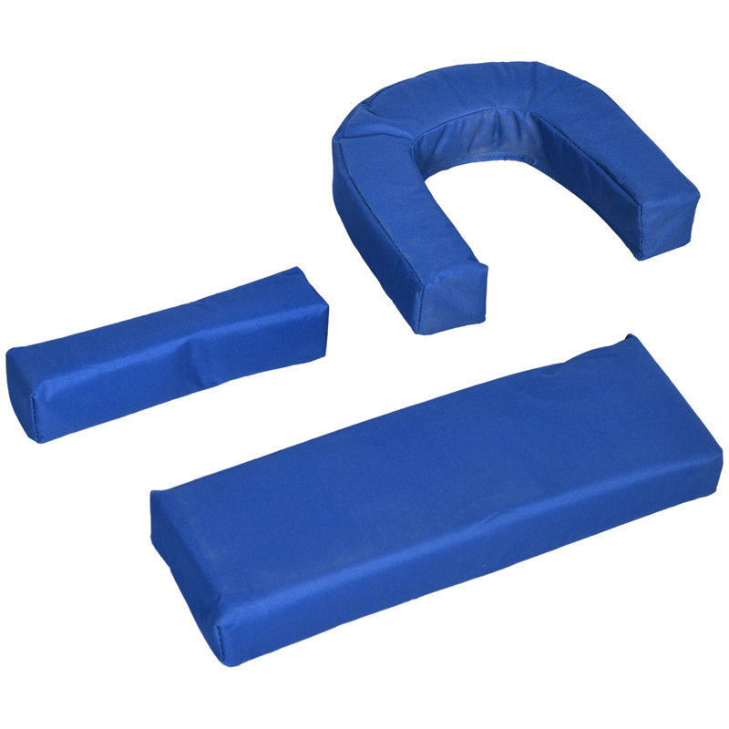 Oritse 187cm Long Double Sun Lounger, Blue