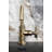 Kingston Brass Wendell Single-Handle 1-Hole Deck Mount Bathroom Faucet with Knurled Handle and Push Pop-Up Drain-101073208-139085849