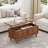 39.37” Lift Top Coffee Table With Storage-177698183-177698424