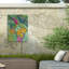 Toile d'extérieur «Tapisserie tropicale II» Chariklia Zarris-87945499