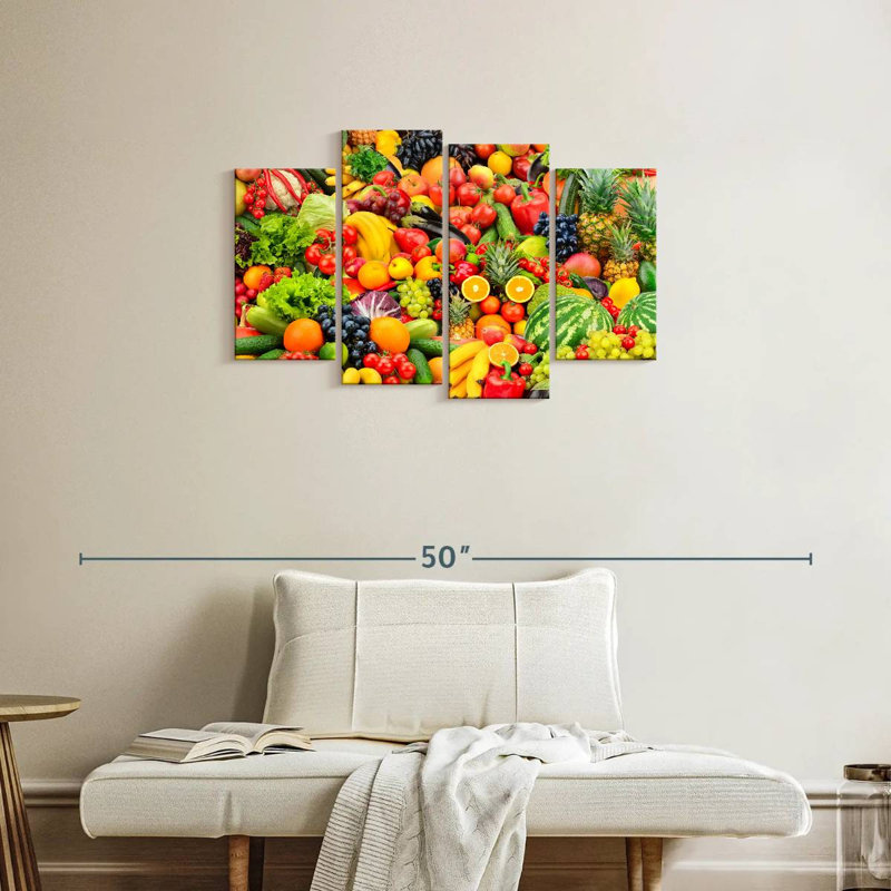 Yarlin, fruits et légumes frais, H 22 po x l 36 po