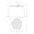 Modern Cream Concrete 20" Table Light