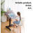 Cordless Auto-Lifting Adjustable Standing Desk With Tiltable Desktop, Smooth Height Adjustment, And Mobile Casters