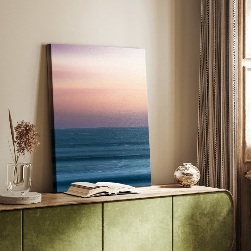 Sunset Seascape IV - galerie sur mesure, H 18 po x l 12 po