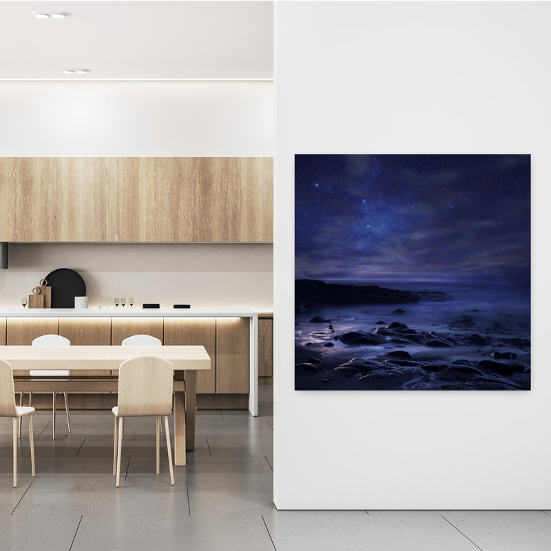 Art contemporain Art paisible et paisible, H 48 po x l 48 po