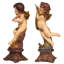 Figurines musicales chérubins de style baroque italien